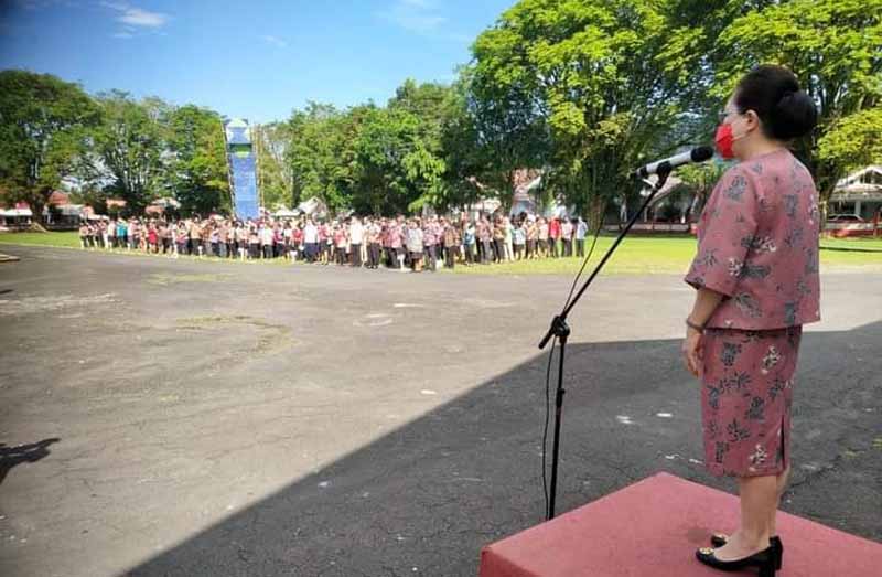 Pj Bupati Sangihe Riny Tamuntuan Kunci Dari Pelayanan Publik Adalah