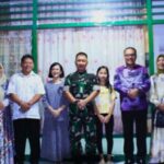 Bupati OK Bupati Limi Mokodompit bersama Ketua TP-PKK Bolmong Ny. Iryanti Suleha Mokodompit-Uswanas, disambut langsung oleh Dandim 1303/BM Letkol. Inf. Topan Angker S,.Sos dan Istri ibu Ruth Betaria Oktavia Siahaan dalam rangka perayaan Natal tahun 2022.