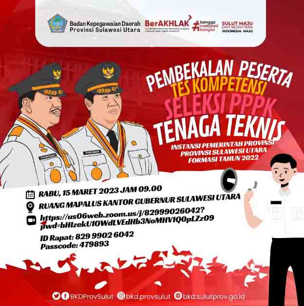 493 Peserta Pengadaan Pppk Teknis Pemprov Sulut Siap Ikut Seleksi 