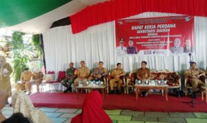 Raker Diknas Bolmong Sekda Bolmong Hadiri Raker Perdana Dinas Pendidikan di Kecamatan Lolak